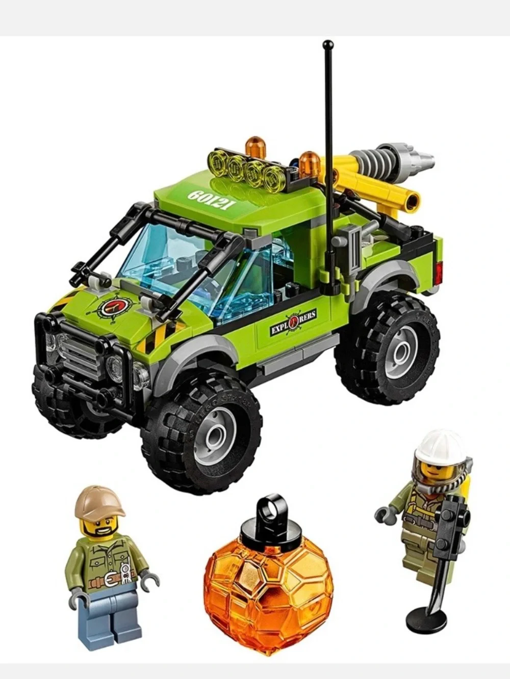 New Lego City #60121 Volcano Exploration Truck